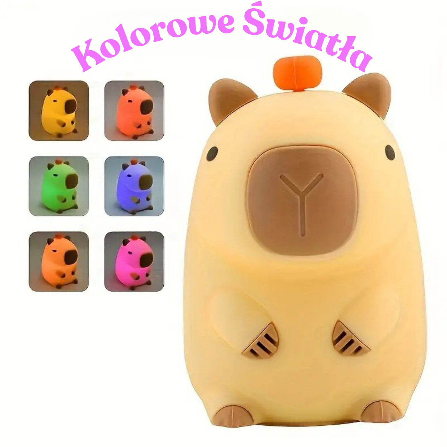 Capilampka™ – Bezpieczne Światło, Spokojny Sen